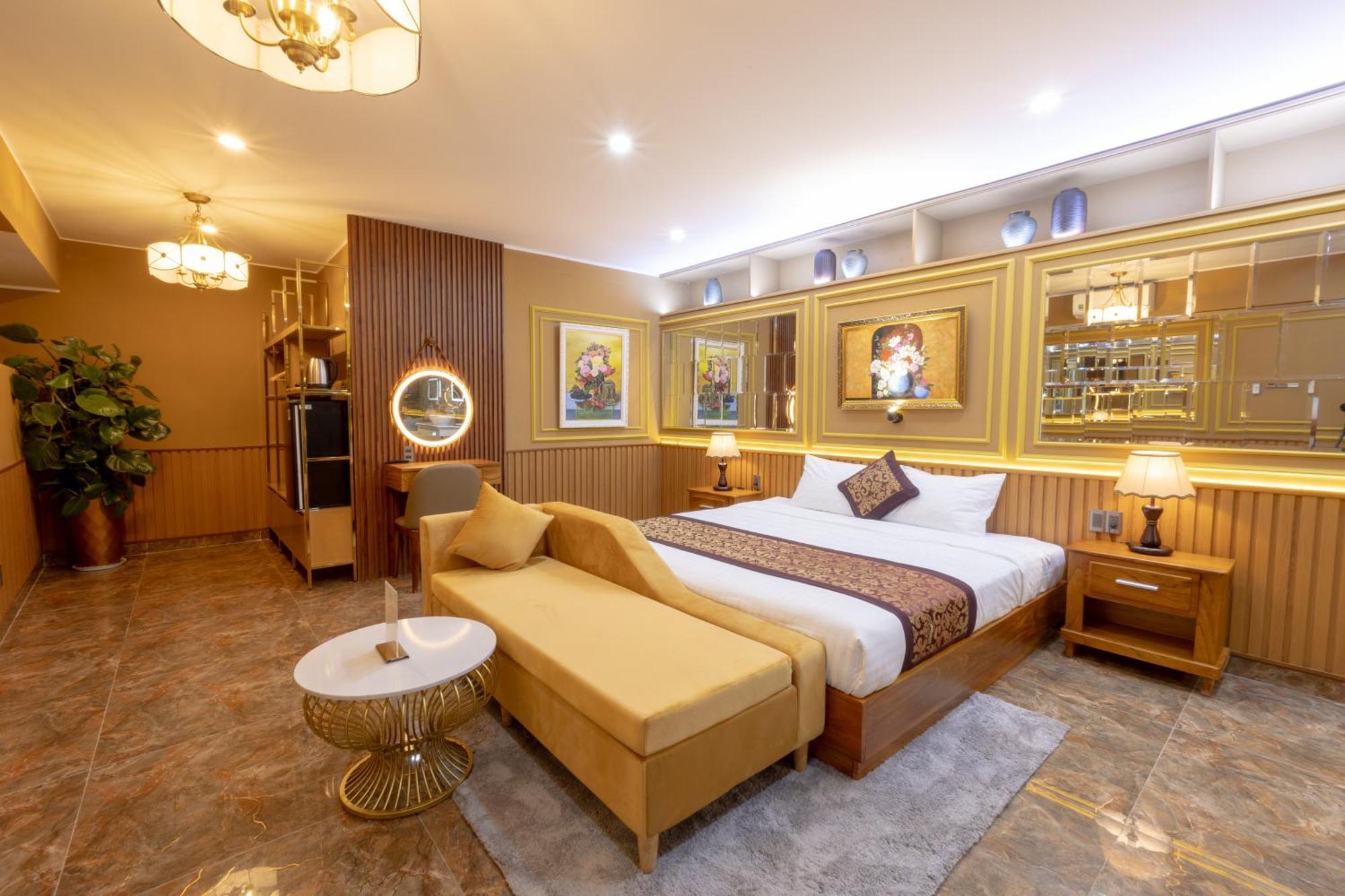 La Fleur Premium Central Apartment Hotel Da Lat Værelse billede