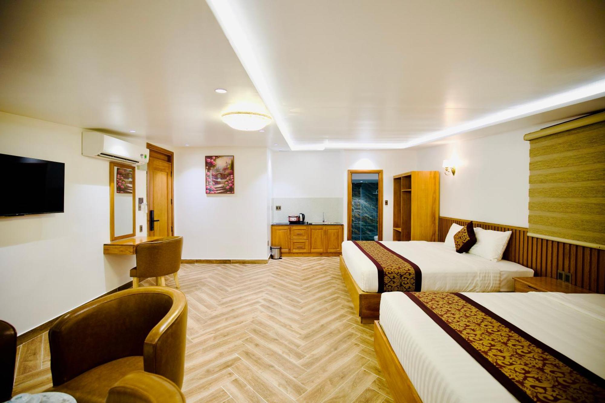 La Fleur Premium Central Apartment Hotel Da Lat Værelse billede